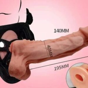 Silicon Condom Whih Belt Condom Belt, For Personal, Dose: Washable(skin colour)