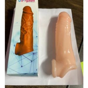 Goorgasm 1 X SILICONE REUSABLE CONDOM FOR PERSONAL JUMBO JCB DRAGON CONDOM