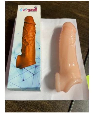 Goorgasm 1 X SILICONE REUSABLE CONDOM FOR PERSONAL JUMBO JCB DRAGON CONDOM