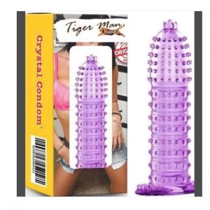 1 x GOORGASM CRYSATL 6 INCH CONDOM (2 Piece