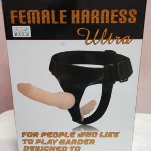 FEMALE HARNESS (ULTRA BLUE DILDO) (FOR PEOPLE WHO LIKE TO PLAY HARDERDESIGNED TO)
