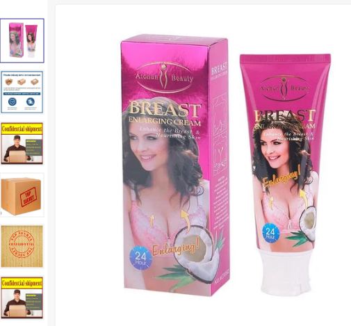 Aichun Beauty Breast Lifting Hips Butt Enlargement Bella Enhancement Breast Cream 120g (COCONUT)