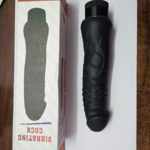 VIBRATING COCK (BLACK)-Ynjoy your life