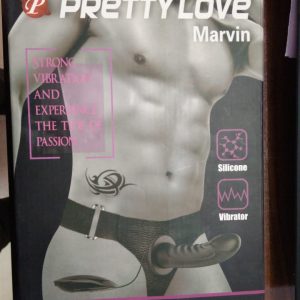 PRETTYLOVE-Marvin (STRAP-ON HARNESS) stimulate sensitive spot- VIBRATOR