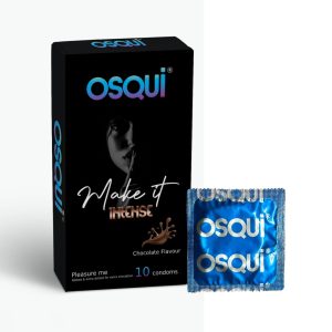 osqui chocolate flavour (pack of 10 condoms)