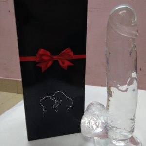 Transparent dildo (Big-8")