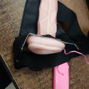 belt condim with vibretore  [skin, without testis]